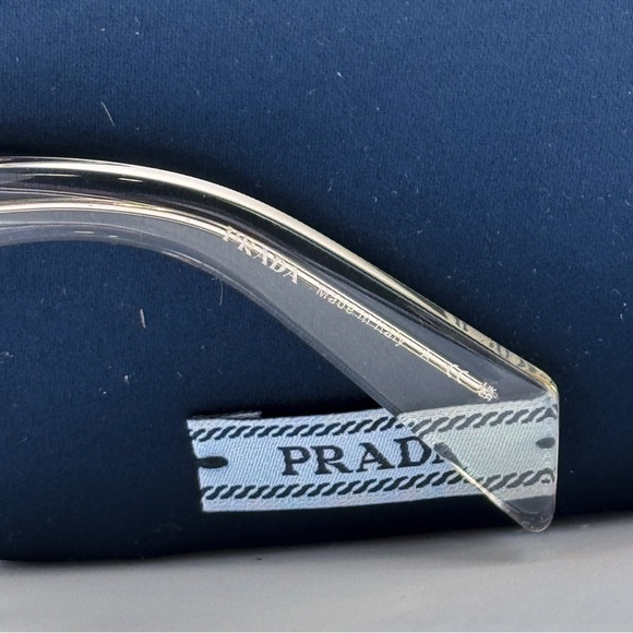 NEW PRADA PR17WS 19X30N SQUARE YELLOW WOMEN SUNGLASSES PRADA SPR 17W 19X30N - Picture 9 of 10